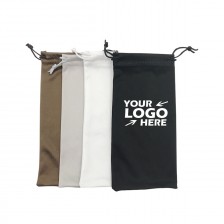 Microfiber Pouch with Drawstring